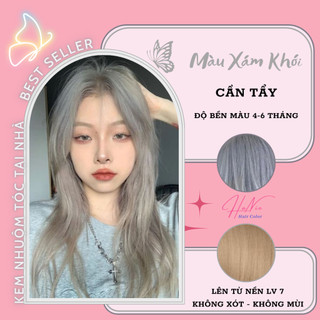Thuốc Nhuộm Tóc Màu XÁM KHÓI  | haniehair