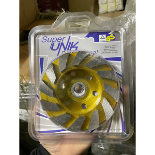 Bát mài đá unik 100mm , chán mài bê tông , đánh đá rẻ , đĩa mài 100mm