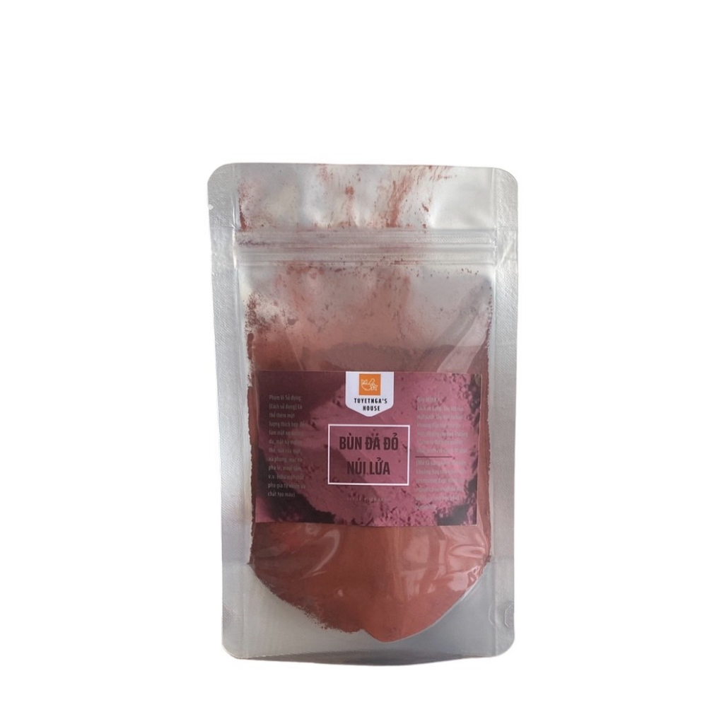 100G bùn khoáng đất sét đỏ núi lửa