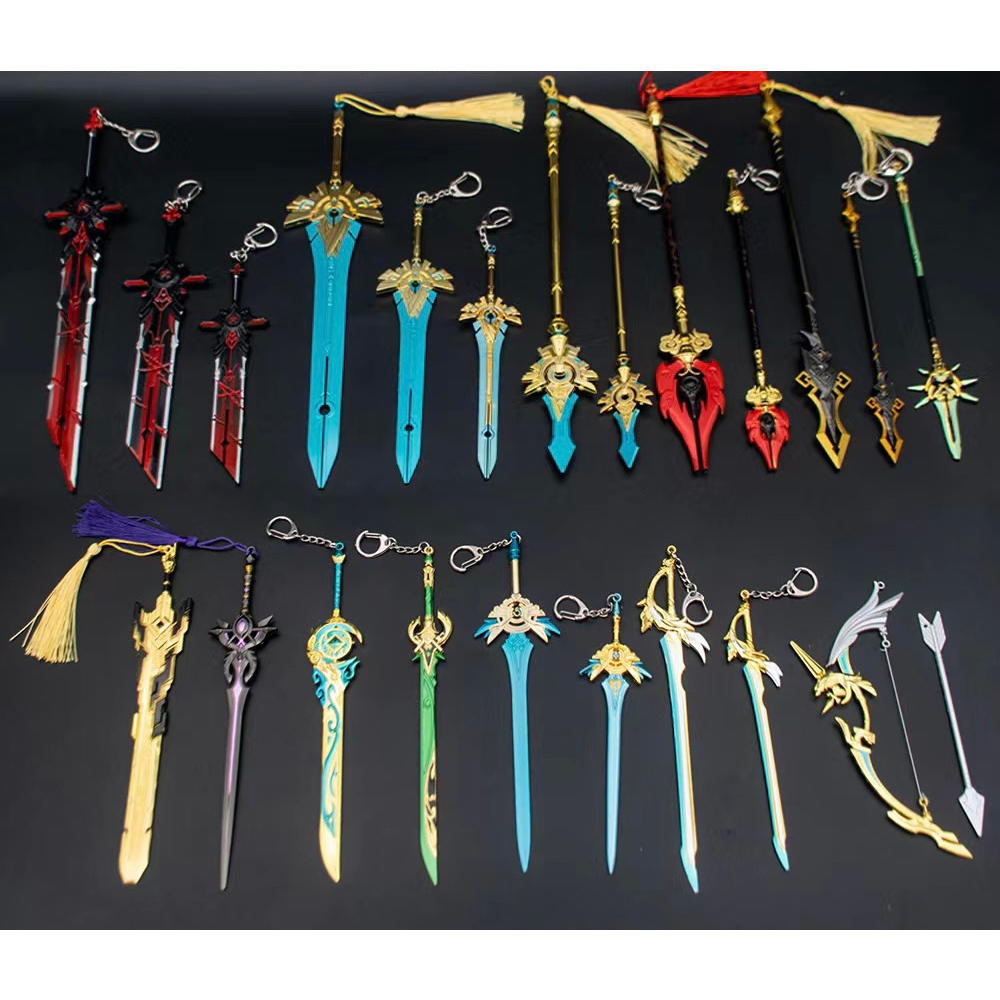 Mô Hình Trưng Bày Vũ Khí Genshin Impact 22cm