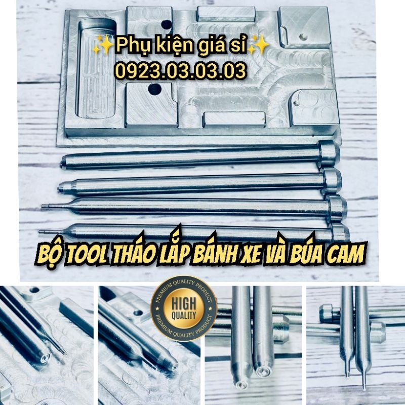 Bộ tháo lắp bánh xe và búa cam chuyên dụng cho Zippo