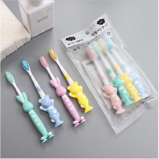 set 4 bàn chải đánh răng cho bé