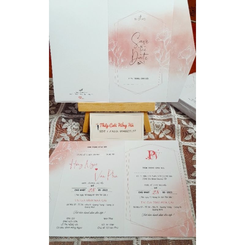 THIỆP CƯỚI HD 205