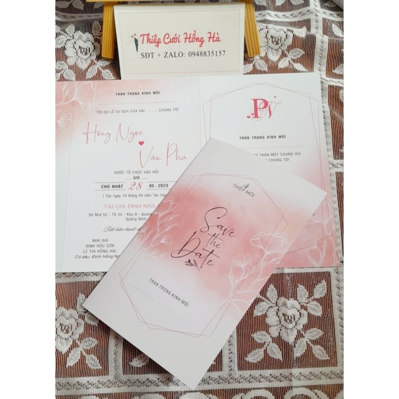 THIỆP CƯỚI HD 205