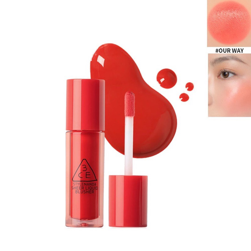 MÁ HỒNG KEM ĐA NĂNG 3CE