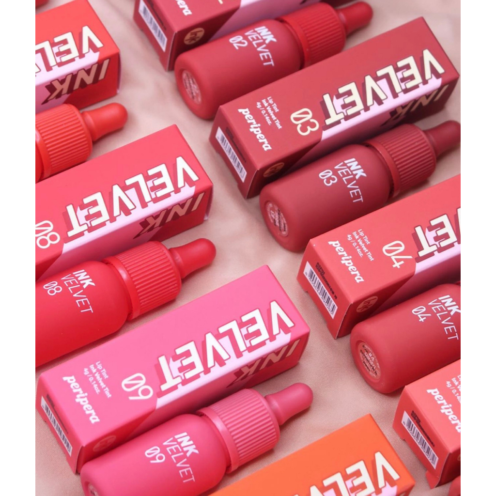 NEW Son Kem Siêu Lì Siêu Mịn Peripera Ink The Velvet