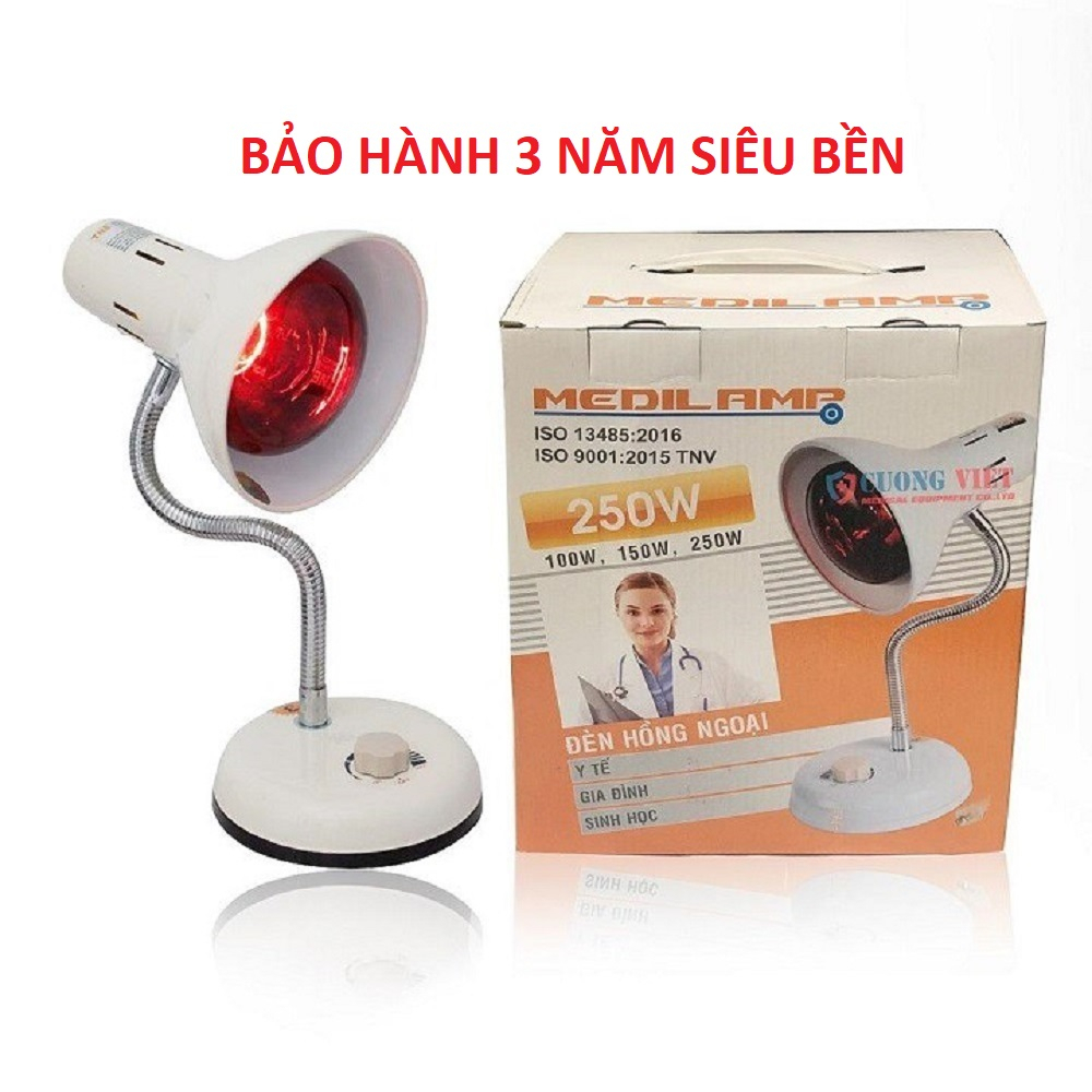 Đèn Hồng Ngoại TNE MEDILAMP/Có Triết Áp Kèm Bóng 250w - TBYT BỆNH VIỆN