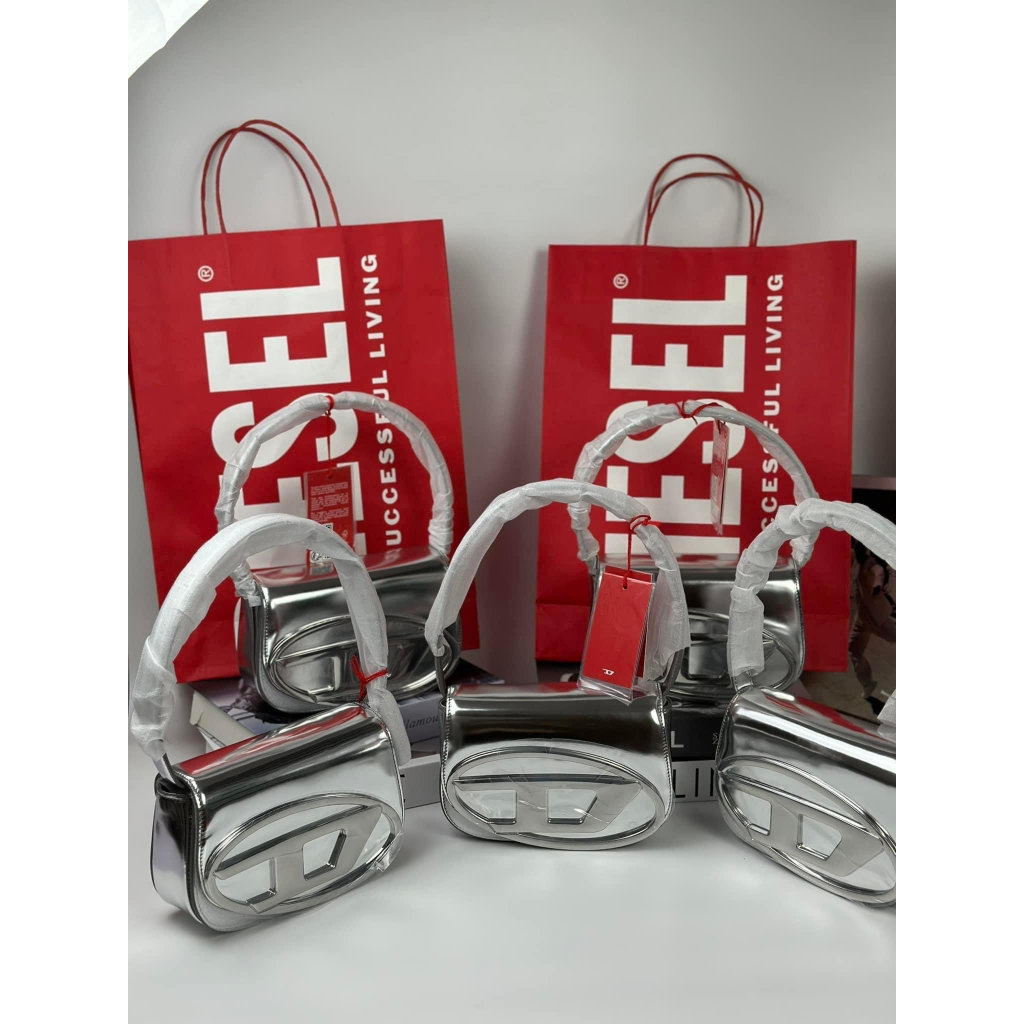 Túi DI.E.S lik au size 20,5cm fullbox , tui giay, túi vải, tag mác như ảnh,  kèm ảnh thật tự chụp