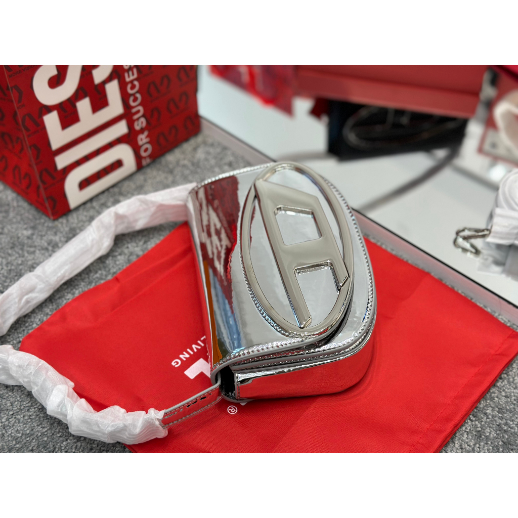 Túi DI.E.S lik au size 20,5cm fullbox , tui giay, túi vải, tag mác như ảnh,  kèm ảnh thật tự chụp