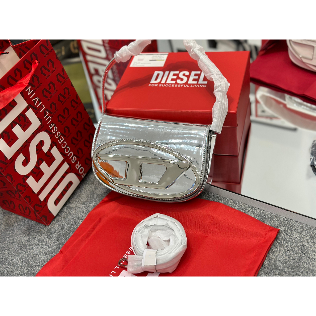 Túi DI.E.S lik au size 20,5cm fullbox , tui giay, túi vải, tag mác như ảnh,  kèm ảnh thật tự chụp