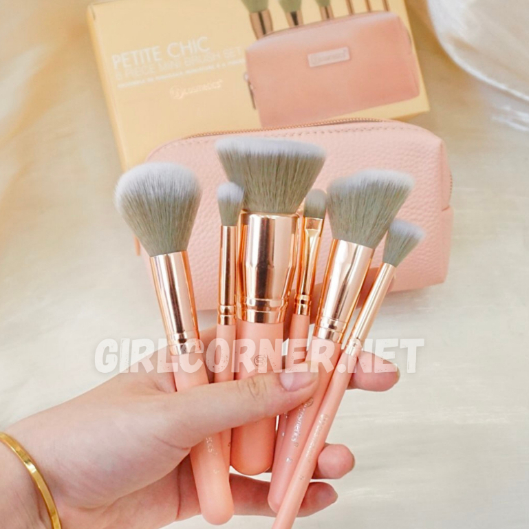 Bộ Cọ Trang Điểm Cá Nhân BH Pettie Chic - BH cosmetics - Cọ trang điểm cá nhân bằng nhựa KTcm+-5cm (38-40 cái/kg