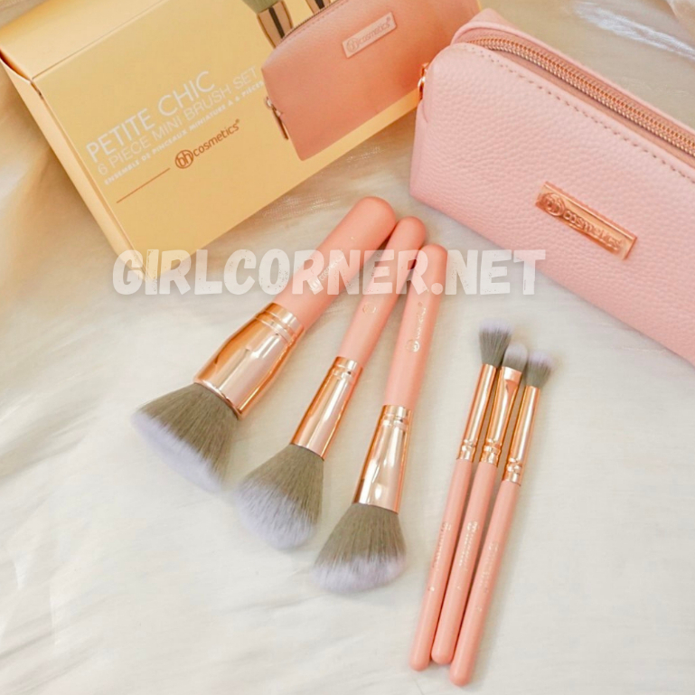 Bộ Cọ Trang Điểm Cá Nhân BH Pettie Chic - BH cosmetics - Cọ trang điểm cá nhân bằng nhựa KTcm+-5cm (38-40 cái/kg