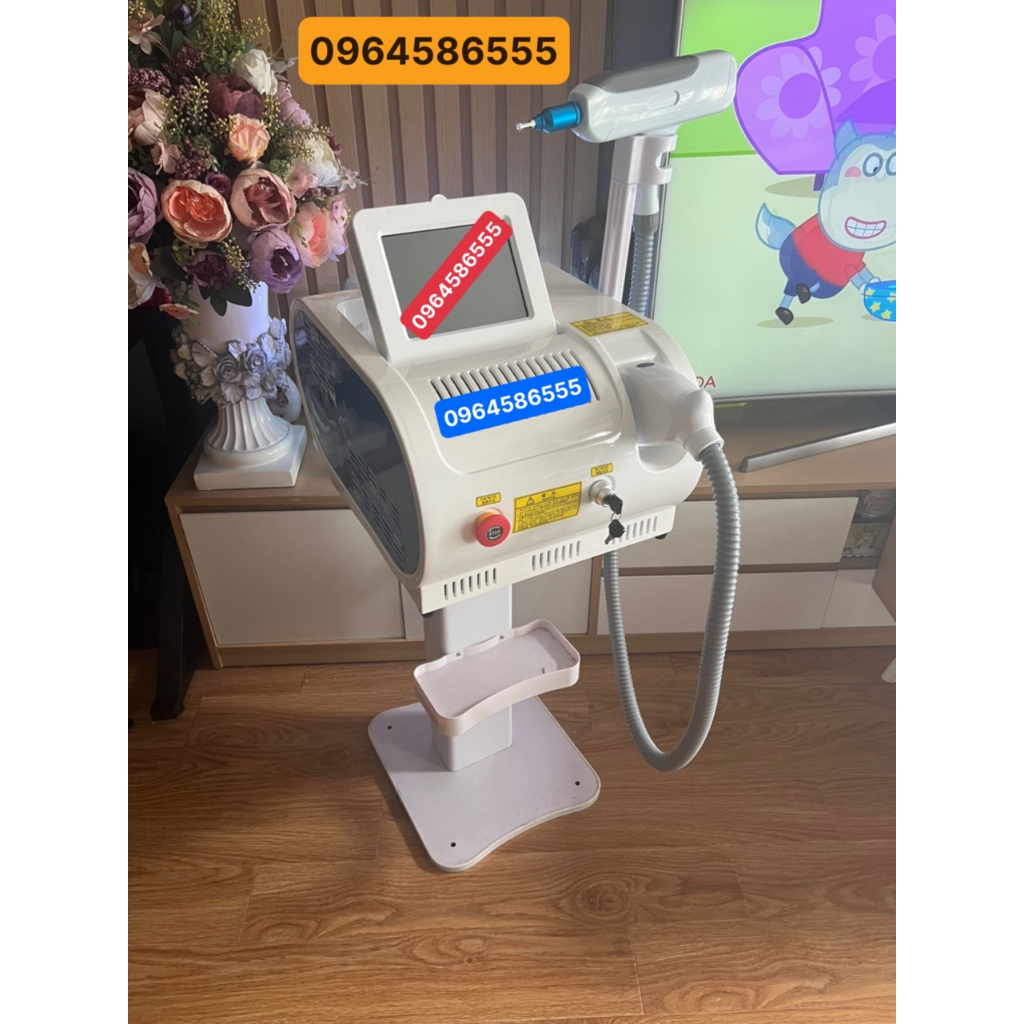 Máy Laser Mini . Máy Laser Xoá Xăm Hút Mực Mày Môi