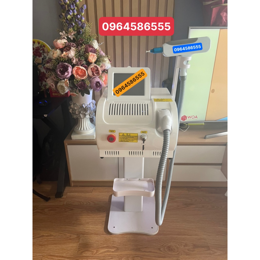 Máy Laser Mini . Máy Laser Xoá Xăm Hút Mực Mày Môi