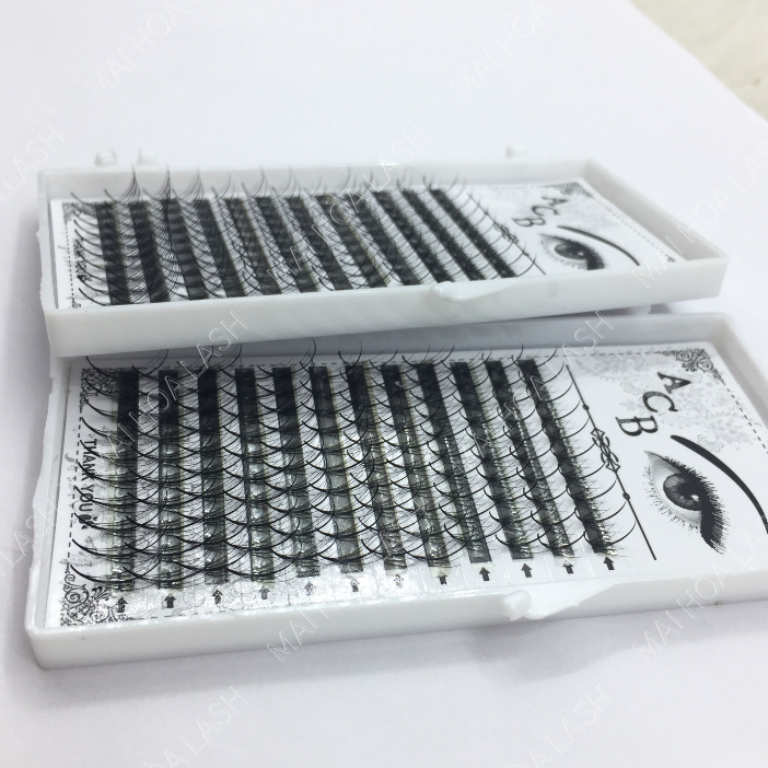 Mi fan trụ katun 5d mix mm -0.07 - dụng cụ nối mi_ MAIHOA