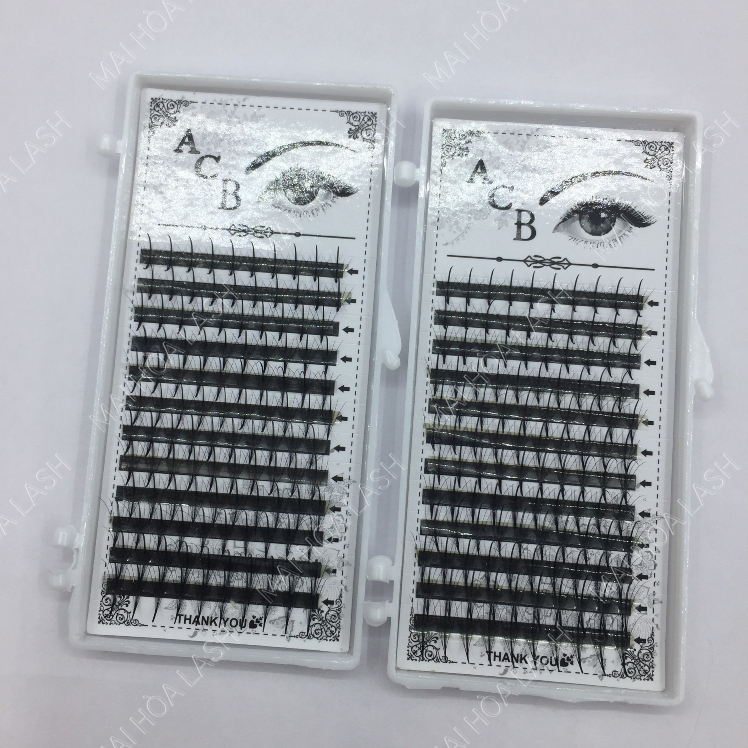 Mi fan trụ katun 5d mix mm -0.07 - dụng cụ nối mi_ MAIHOA