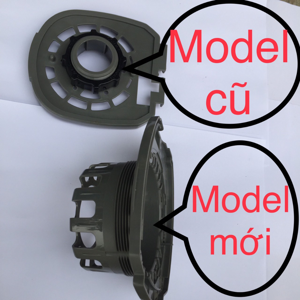 Nắp bầu, mặt bích ôm động cơ, rọ chặn lồng quạt Mitsubishi (có 2 model để lựa chọn)