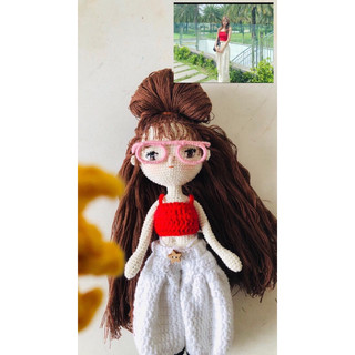 Doll HandMade - Búp bê len 25-30cm