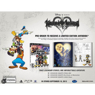 Đĩa trò chơi kingdom hearts hd ps3