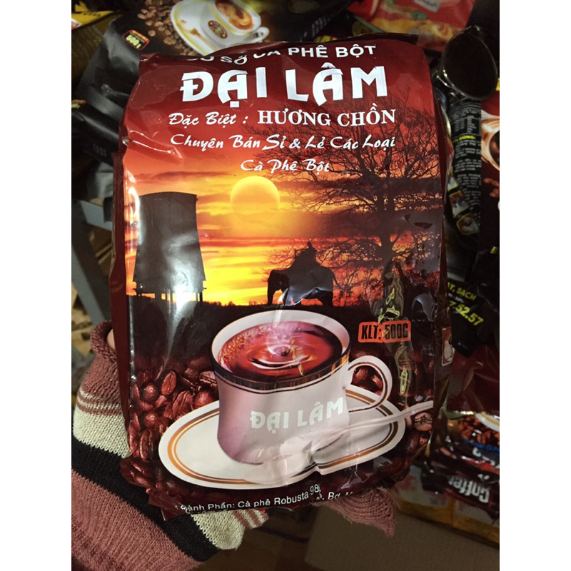 CÀ PHÊ HƯƠNG CHỒN ĐẠI LÂM COMBO 1kg Xịn + 1kg xanh + 1 kg trắng