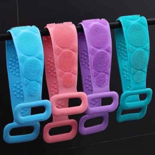 dây chà lưng ,đai chà lưng silicon 2 mặt