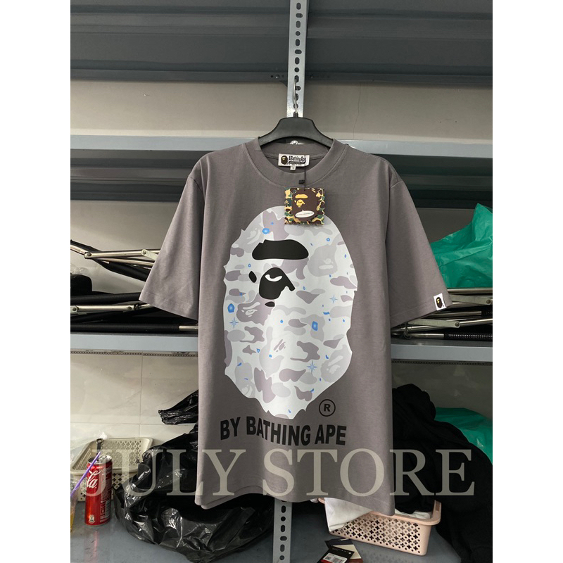 Áo Thun Bape Khỉ Thun 100% cotton 2 chiều 250gsm - Hàng Dày Dặn chuẩn hình.