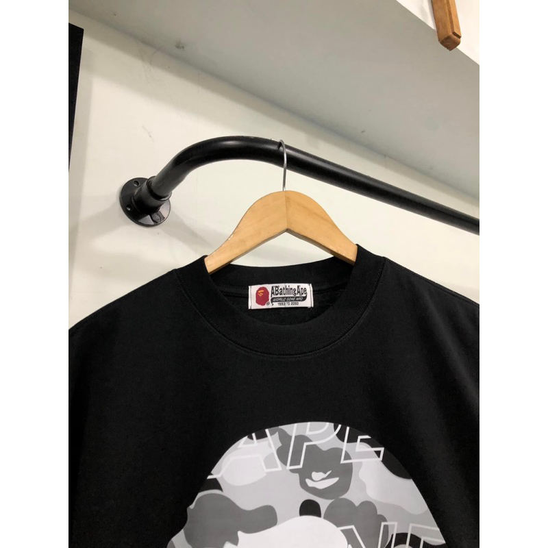 Áo Thun Bape Khỉ Thun 100% cotton 2 chiều 250gsm - Hàng Dày Dặn chuẩn hình.
