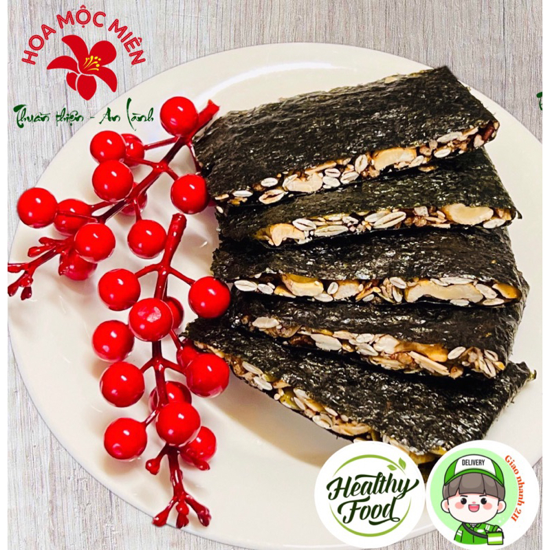 BÁNH RONG BIỂN KẸP HẠT DINH DƯỠNG 500g