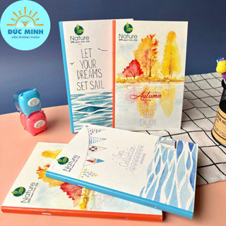  Vở - Sổ kẻ ngang khổ nhỏ Nature Hải Tiến 3521 – 3538 -135x195mm - vpp Diệp lạc 