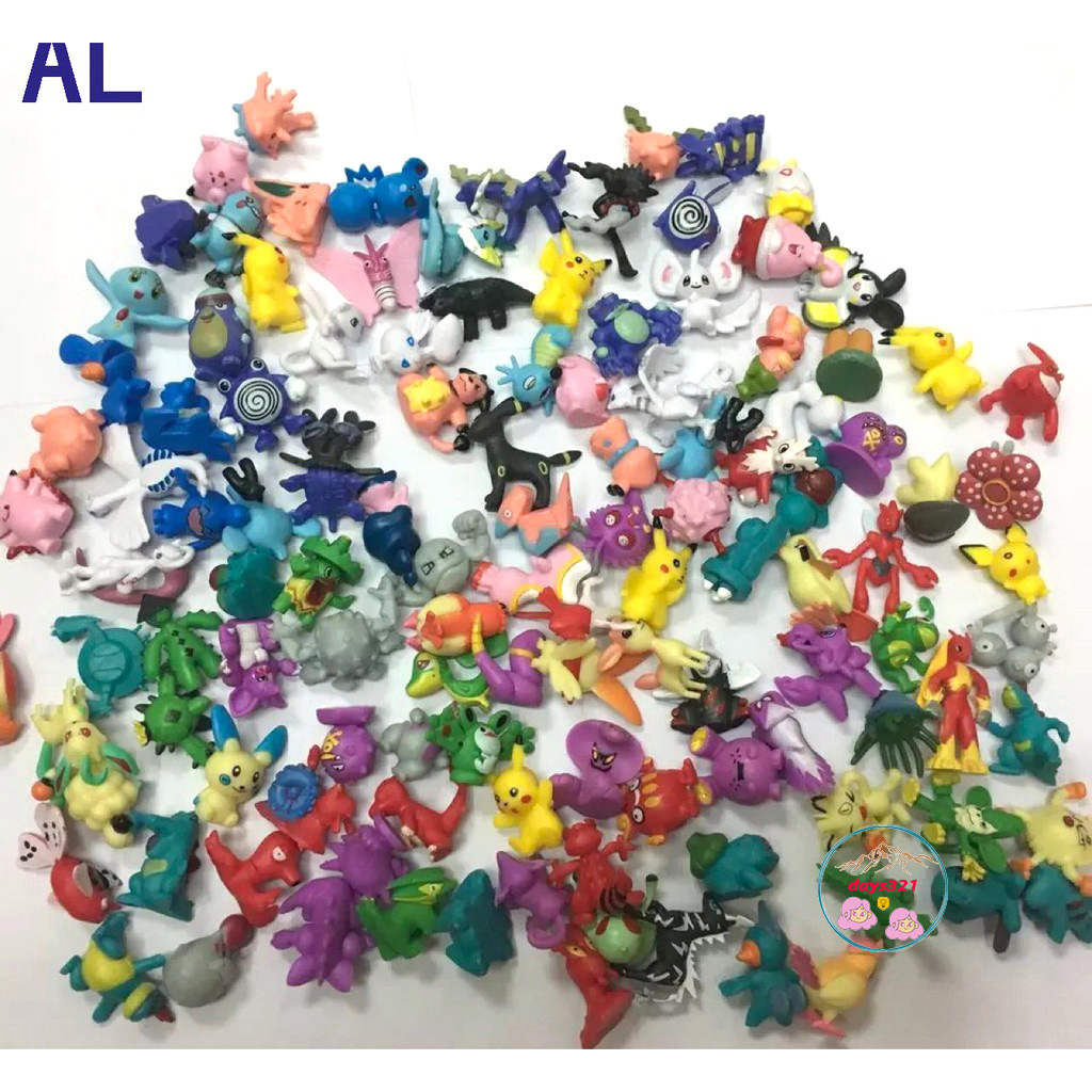 Mô hình Pokemon đồ chơi cho bé trang trí kích thước khoảng 3cm - days321 Home