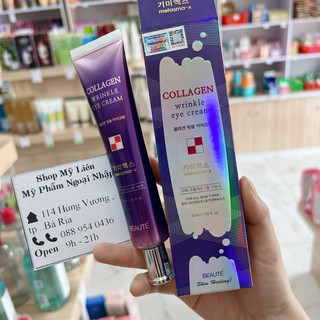 Kem dưỡng mắt 3D Melasma-X Collagen Wrinkle Eye Cream 40ml