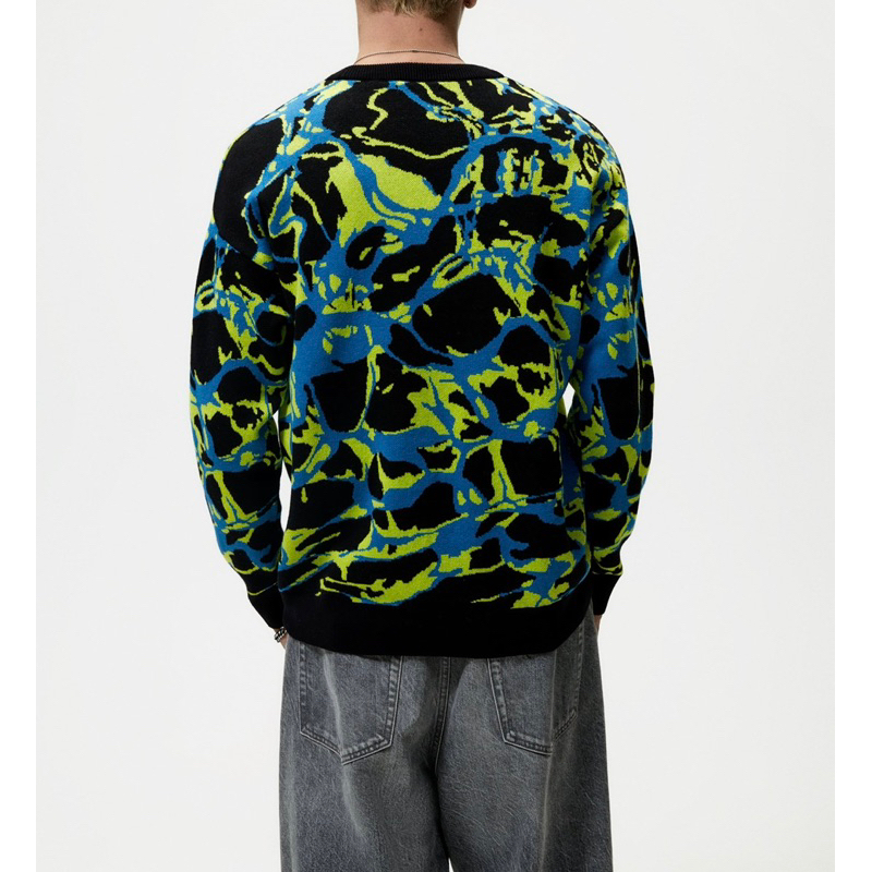 Áo nỉ dài tay Zara authentic ABSTRACT JACQUARD size S