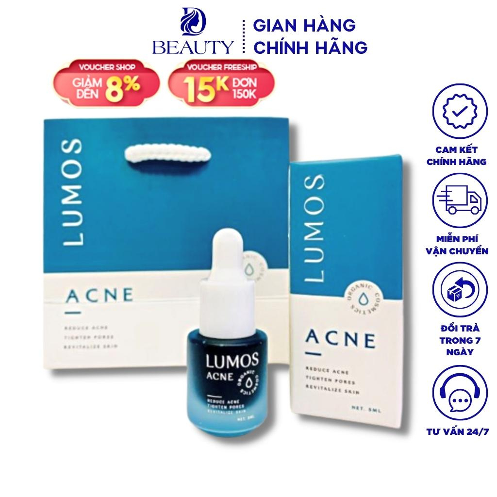 Serum Mụn Lumos Ance 5ml Của Mỹ Chính Hãng Giúp Sạch Mụn, Mờ Thâm Dưỡng Trắng Da Mặt Hiệu Quả