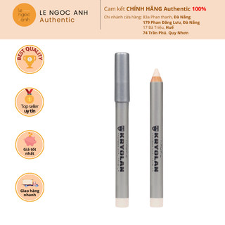 Chì kẻ mắt Kryolan Kajal Pencil màu trắng chống nước lâu trôi