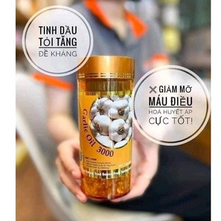 Tinh dầu tỏi Garlic Oil 3000mg - 365 viên