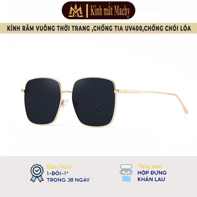 (F4) Kính râm vuông cực đẹp cực thời trang ,hàng rẻ hàng xịn đều có chống UV400 chống chói lóa