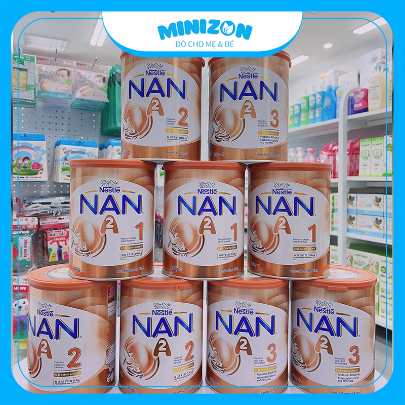 SỮA NAN A2 nội địa Úc hộp 800g đủ số cho bé
