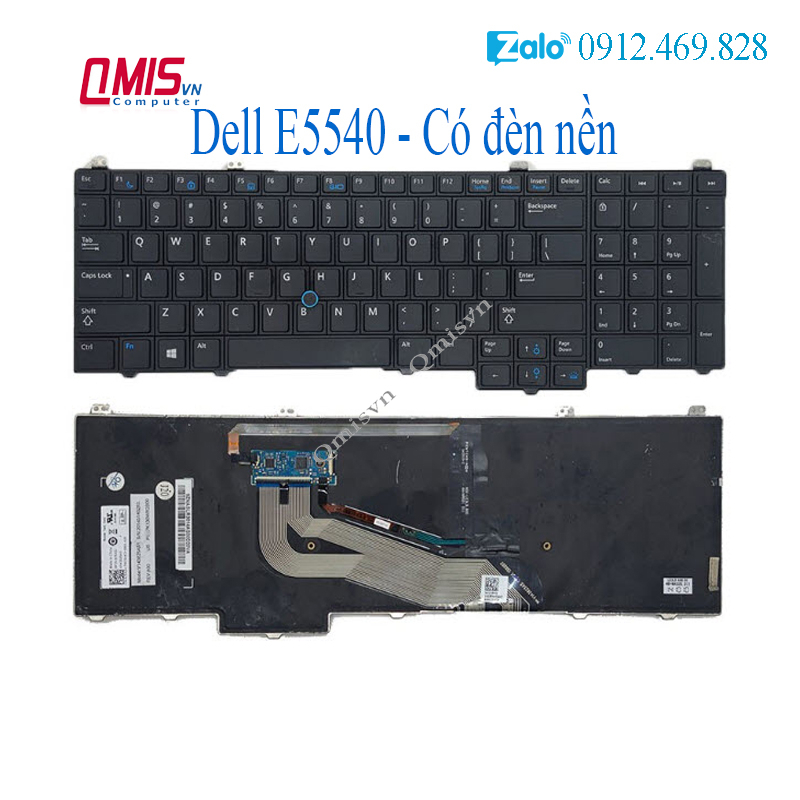 Bàn phím laptop Dell Latitude E5540 5540