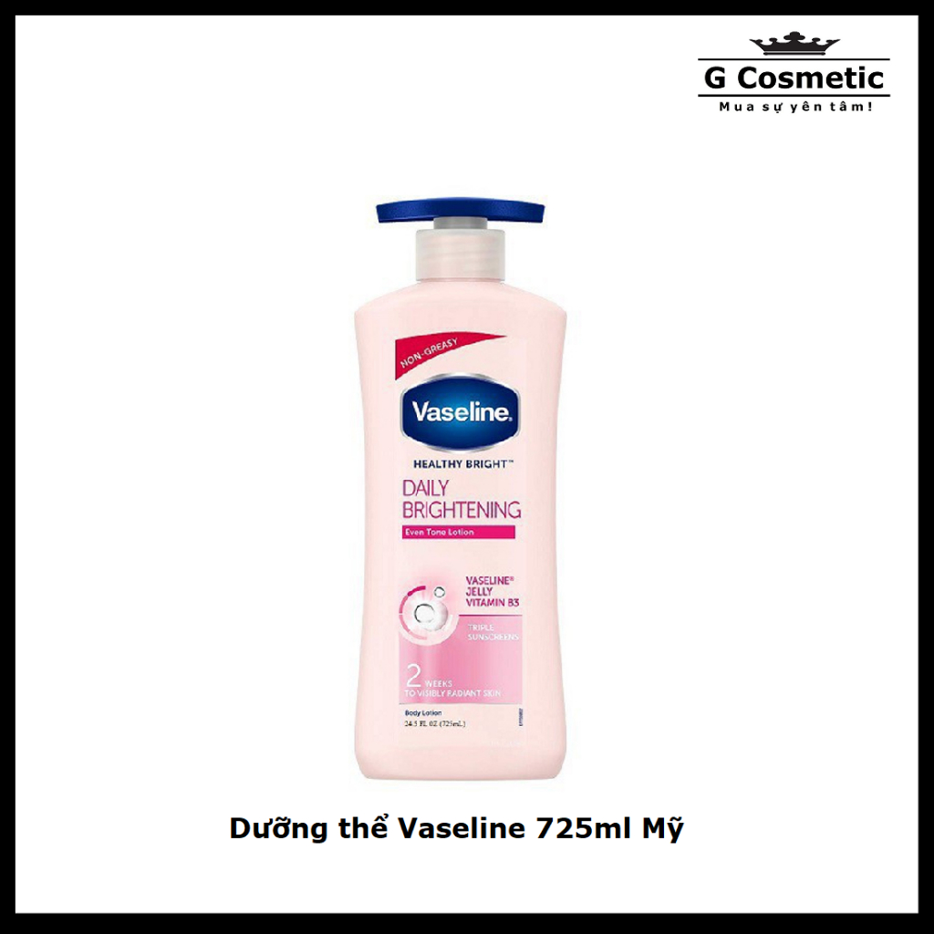 Dưỡng thể Vaseline 725ml Mỹ