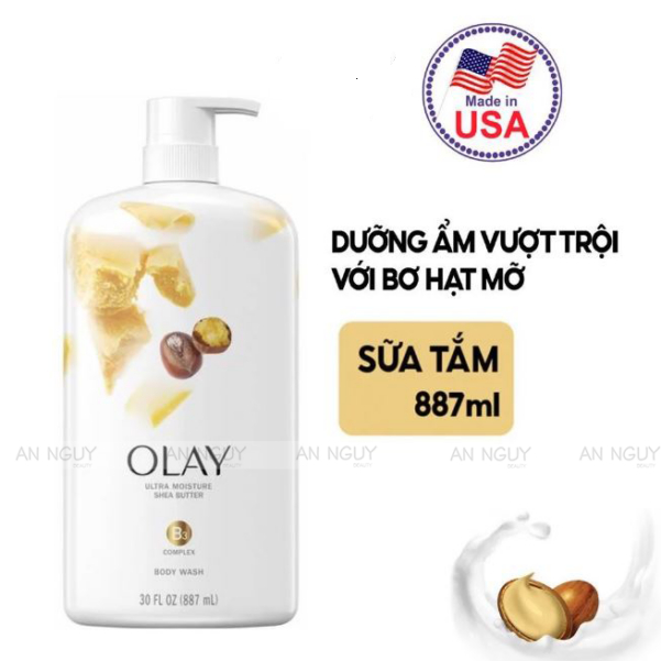 Sữa tắm Olay Body wash nhiều mùi hương 887ml
