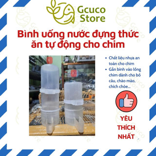Bình đựng nước cho chim hình tròn