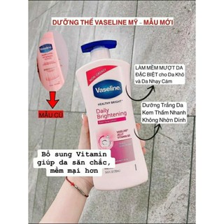 Sữa dưỡng da Vaseline 725ml
