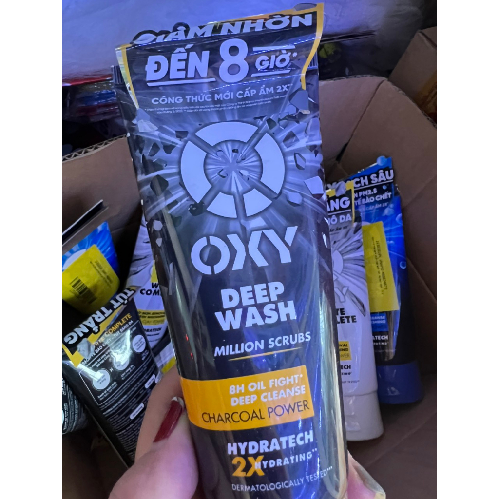 Sữa rửa mặt sạch sâu cho Nam Oxy Deep Wash (100g)