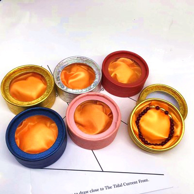 Hộp Đựng Vòng Tay Hộp Hoa Hồng Mẫu Mới , Hộp Cứng, Dày Dặn - Hộp gấm đựng trang sức