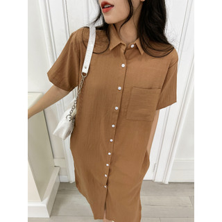 (có bán sỉ,ảnh thật,hoả tốc) 🌻 FABRI DRESS 🌼 ĐẦM SƠ MI BASIC
