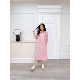 (có bán sỉ,ảnh thật,hoả tốc) 🌻 FABRI DRESS 🌼 ĐẦM SƠ MI BASIC