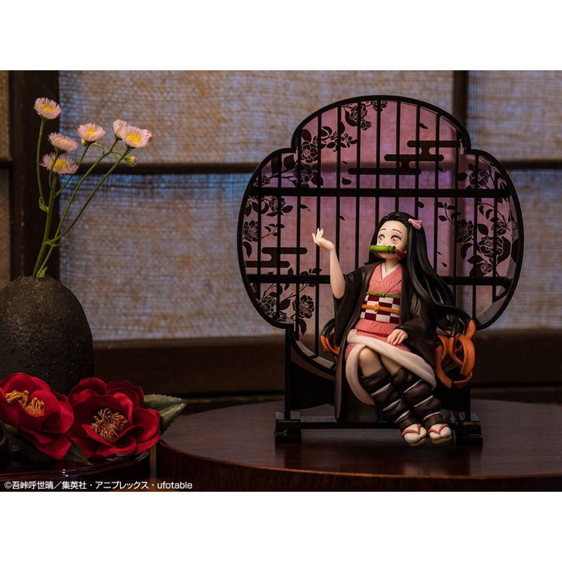 Mô hình kimetsu no yaiba ichiban chính hãng : Nezuko ngồi khung cửa