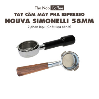 Tay cầm máy pha nouva simonelli không đáy 58mm | 58mm bottomless portafilter nouva simonelli