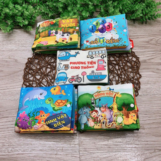 Sách vải 5 chủ đề cho bé