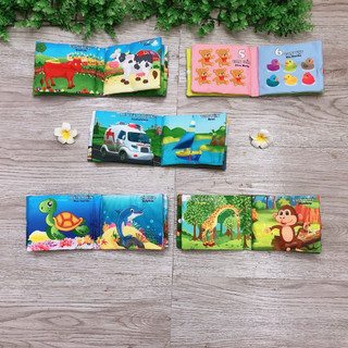 Sách vải 5 chủ đề cho bé